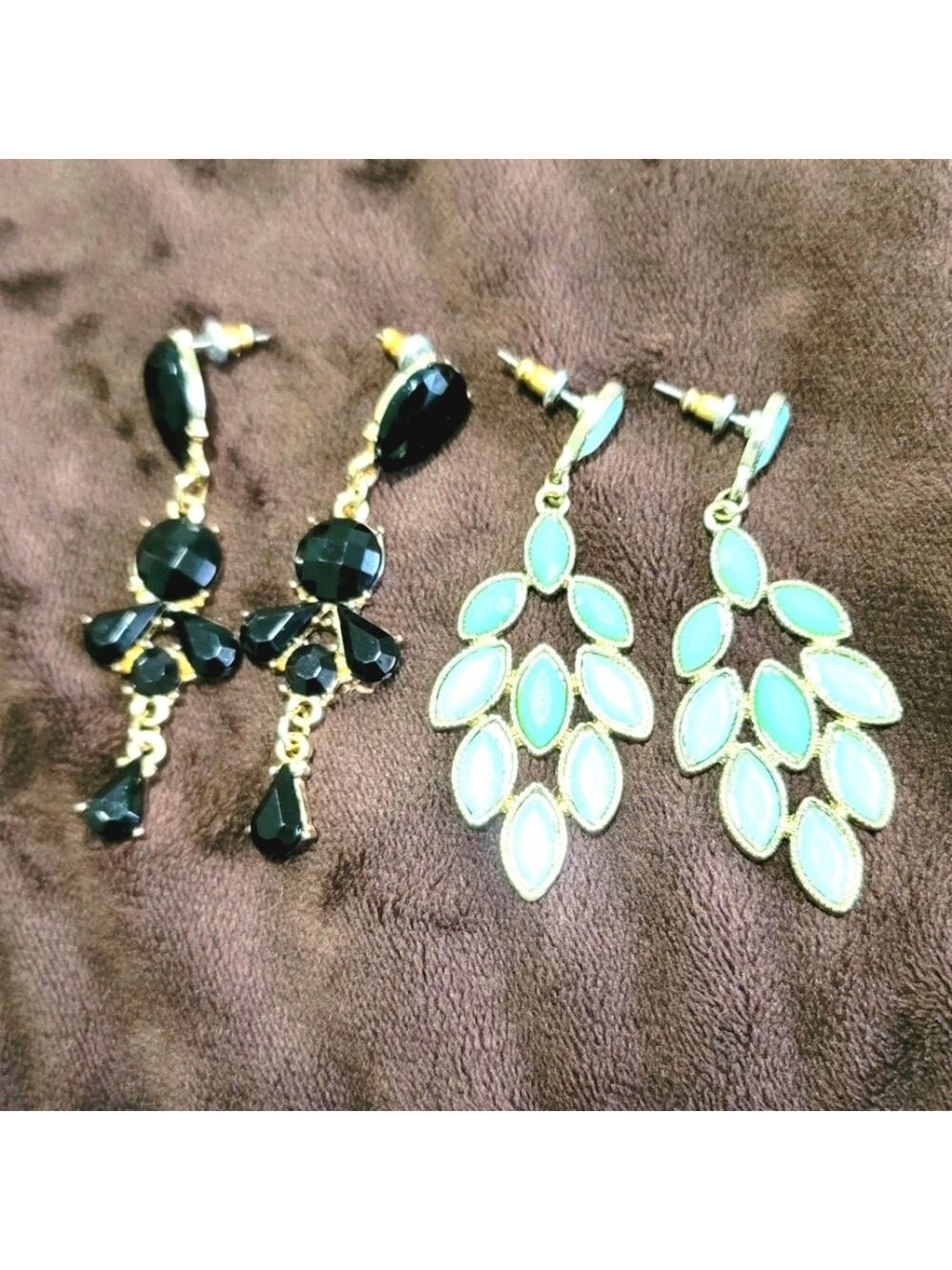 Fashion Earrings Duo Two Pairs